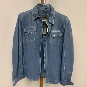 Men's Mauritius Blue Leather Jacket